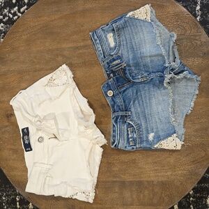 Hollister shorts set of 2